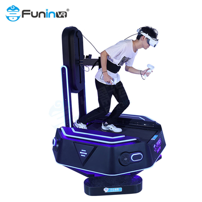 360 องศา 9D Vr Standing Platform Vr Walker Treadmill เกม 40 ชิ้น