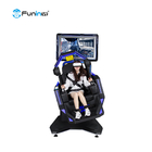 Amus Park 9d Vr Simulator การหมุน 360 องศาเครื่องเสมือนจริง Roller Coaster