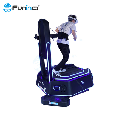 สวนสนุก 9D Vr Standing Platform Walker Treadmill Vr Walking