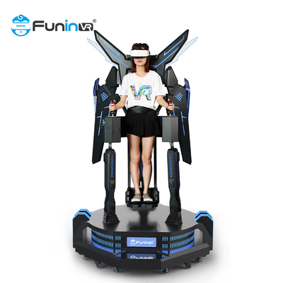 0.5KW 9D VR Cinema Park Standing Virtual Reality Flight Shooting เกมอาร์เคด Motion Simulator