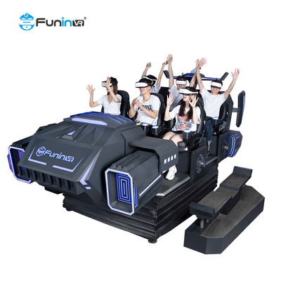 HD Screen 9D Virtual Reality Simulator VR สนามสงครามที่มีสารประกอบความหลากหลาย ความจุ 500kg