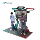 0เครื่องจําลองการบิน VR ขนาด.8kW พร้อมจอฉากภาพยนตร์ VR Headset ขนาด 30PCS
