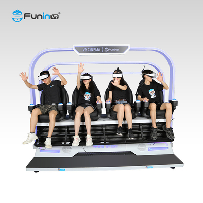 360 องศา Motion HD Visual Realistic Wind ภาพยนตร์ VR 9D กับเกมส์พนันและเนื้อหาที่หลากหลาย