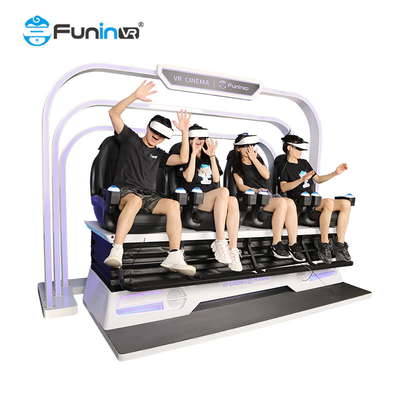 360 องศา Motion HD Visual Realistic Wind ภาพยนตร์ VR 9D กับเกมส์พนันและเนื้อหาที่หลากหลาย