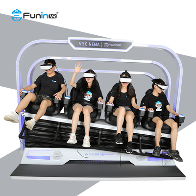ห้องภาพยนตร์ VR 9 มิติที่หลุมซึมซึม มีอาการอุณหภูมิที่จริงจัง ที่นั่งแบบไดนามิก และแว่น DeepoonE3