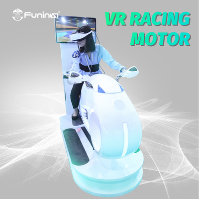 9D VR Racing Moto Simulator ที่มีพลังงาน 4.8KW และเกมส์ 92 รายการ