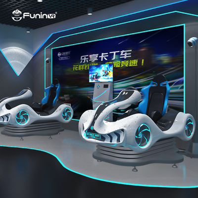 มัลติแพลตฟอร์ม VR Racing Kart Simulator กับจอ HD สําหรับการค้า