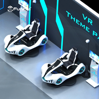 มัลติแพลตฟอร์ม VR Racing Kart Simulator กับจอ HD สําหรับการค้า