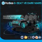 รูปแบบ Mech Style จริง 9D VR โรงภาพยนตร์ หกผู้เล่นเกม VR ในร่มพร้อมหมวกกันน็อก VR