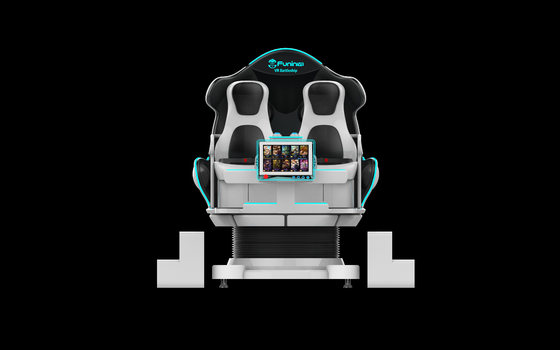 ความจุหนัก 610 กิโลกรัม เก้าอี้ VR 9 มิติ พร้อมประสบการณ์ VR แบบ Immersive และ Joystick Controller