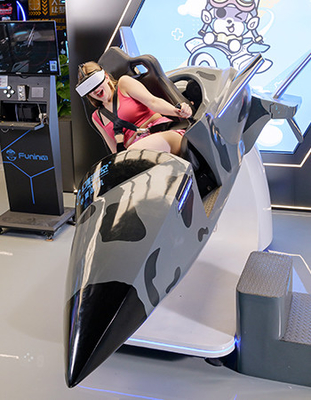 นําการจําลองการบินของคุณไปสู่ระดับต่อไปด้วย VR Flight Simulator Single-player 395kg Gamepad Controls