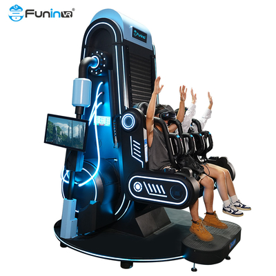 ลงมือกับความเป็นจริงด้วยการหมุน 360 องศาของเก้าอี้ VR 9D และจอ 55 นิ้ว