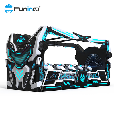 สัมผัสอนาคตของบันเทิงกับ 9D VR Dragon Rider 5 Seats Simulator บนพลาตฟอร์มธีมไดนามิกเอ็กซ์ทรม์