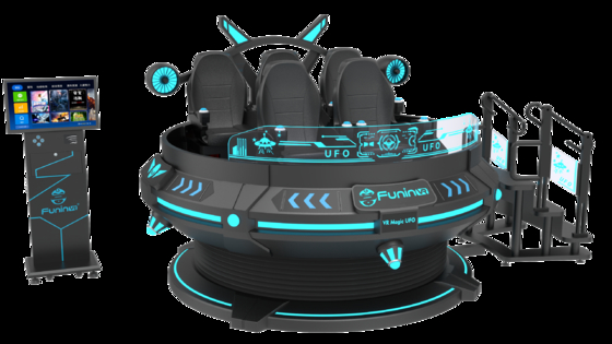 อัพเกรดธุรกิจบันเทิงของคุณด้วย 6 ที่นั่ง 9D VR VR ห้องภาพยนตร์ โวลเตจ 220V / 2.4KW และคอมพิวเตอร์ I5 1650 8G 240G