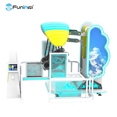 Variety Of Content 9D Virtual Reality Simulator  VR Skydive Offering Surround Sound And Multiple Platform Features Designed For Interactive