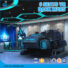 เครื่องจำลองโรงภาพยนตร์ VR 9D 220 โวลต์ 6 ที่นั่ง VR Car Machine สำหรับห้างสรรพสินค้า