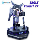 Eagle Flight VR 9D ตัวจำลองเกมสำหรับผู้ใหญ่สำหรับสวนสนุกสีดำ