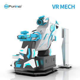 0.7KW 9D เครื่องเกม 220 โวลต์ผู้เล่นหนึ่งคน VR Mech Simulator รวมตัวกัน Vr Fighting