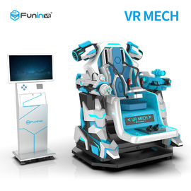 0.7KW 9D เครื่องเกม 220 โวลต์ผู้เล่นหนึ่งคน VR Mech Simulator รวมตัวกัน Vr Fighting