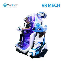 0.7KW 9D เครื่องเกม 220 โวลต์ผู้เล่นหนึ่งคน VR Mech Simulator รวมตัวกัน Vr Fighting