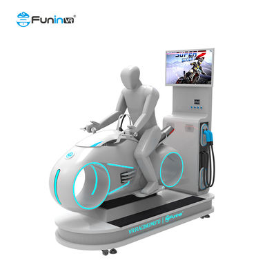 เครื่องเกม VR Moto VR Racing พร้อมเอฟเฟกต์หลายแบบรับน้ำหนักได้ 100 กก