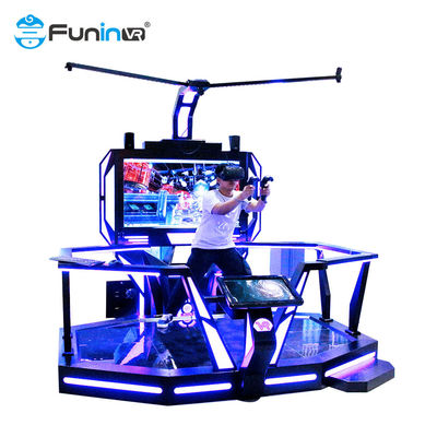 เครื่องเกมอาเขตแบบโต้ตอบ Vr E Space Walk โรงภาพยนตร์เสมือนจริง 9d