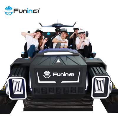 9D Virtual Reality 6 ที่นั่ง VR ดาวอังคารมืด Cinema Simulator 9D VR สำหรับสวนสนุก