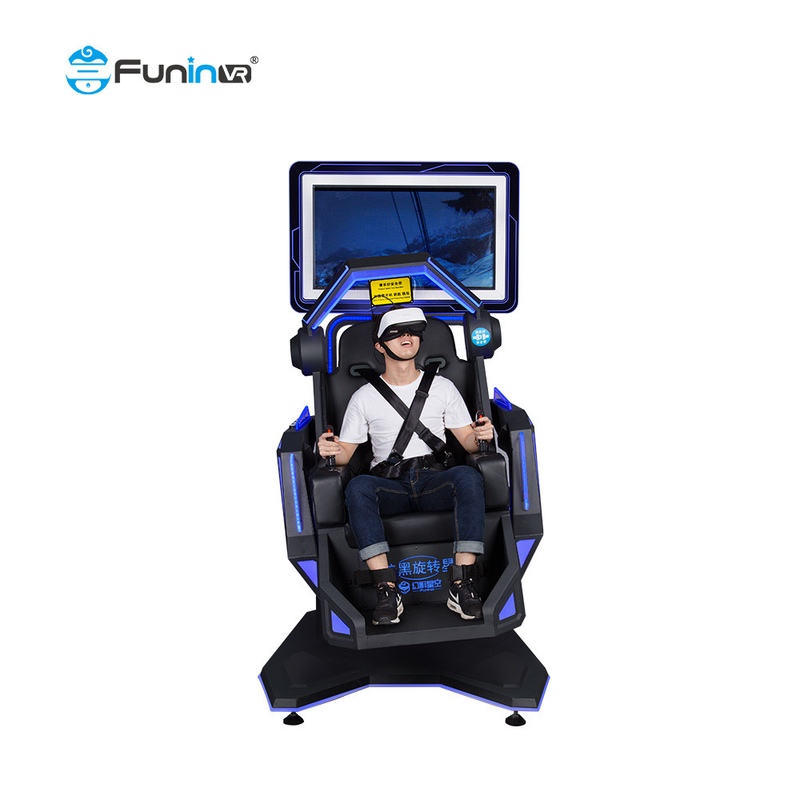 Multiplayer 9D VR Simulator 383KG Weight Dynamic Extreme VR Platform 360\u00b0 VR Headset 55 นิ้ว