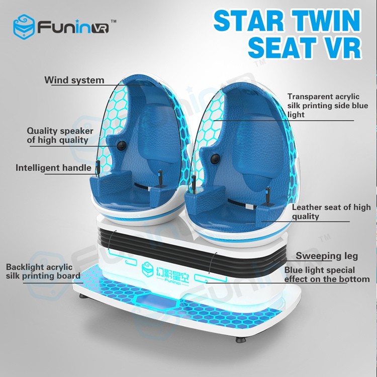 220V Realidad เสมือน 6 ​​ที่นั่ง 9D VR Cinema Motion Simulator รับประกัน 12 เดือน