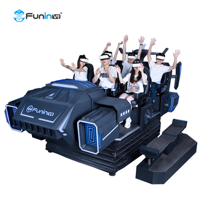 Dark Mars 6 ที่นั่ง 9d VR Simulator เครื่องเกมอาเขต 360 ° Panoramic View
