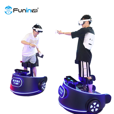 Theme Park Virtual Reality Shooting Simulator Vr Pod 5D รถไฟเหาะตีลังกา 9D Egg Cinema