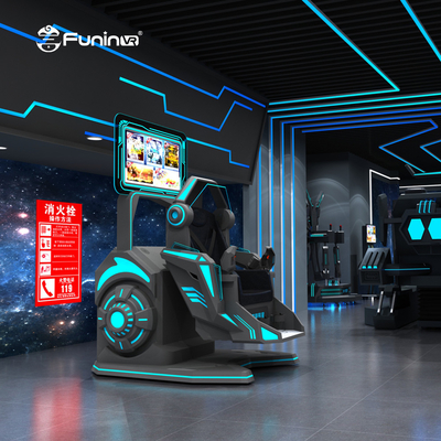 วัสดุเหล็ก 360 ° 9D VR Simulator AC220V สําหรับหอการค้า