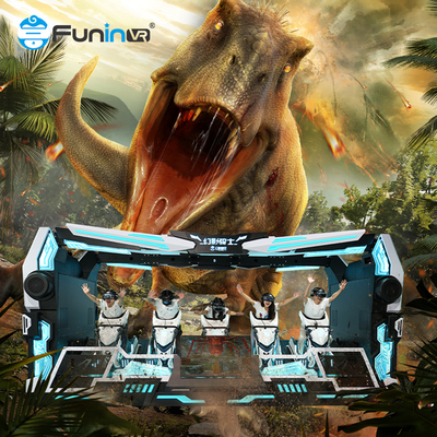 สัมผัสอนาคตของบันเทิงกับ 9D VR Dragon Rider 5 Seats Simulator บนพลาตฟอร์มธีมไดนามิกเอ็กซ์ทรม์