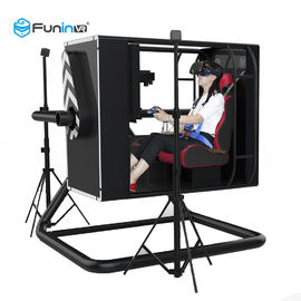 เครื่องจำลองการบิน 9d VR 720 องศาจอยสติ๊กสำหรับสวนสนุก
