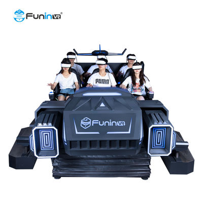 เครื่องเกมอาร์เคด VR 4-6 ที่นั่ง VR Dark Mars VR Simulator สำหรับสวนสนุก