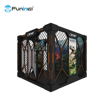 โหลดพิกัด 600kg 9D VR Arcade Machine 4 Player VR Shooting Game Simulator
