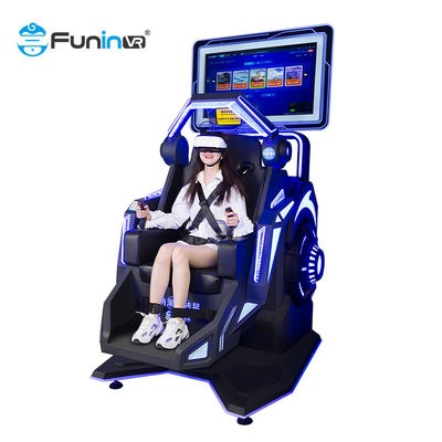 ประสบการณ์จริง 360 องศา VR Simulator การจำลองการบินแบบหมุน 9d เสมือนจริง 360 องศา vr chair