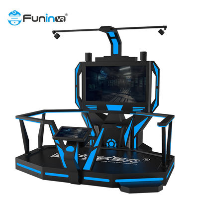 โหลดพิกัด 200KG เครื่องเกมอาเขตแบบโต้ตอบ Vr E-Space Walk 9d โรงภาพยนตร์เสมือนจริง