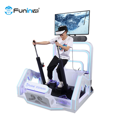 ผู้ผลิต VR Virtual Reality Simulator 9d เครื่องเกมเล่นสกี Vr Attraction Amusement Park